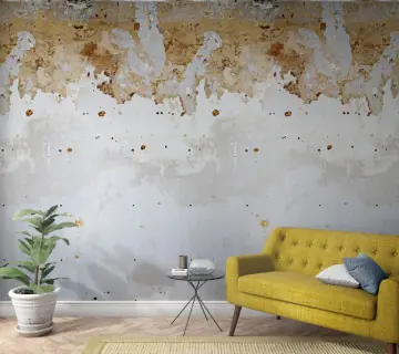 Ofertă de sezon Tapet Marburg decorativ, tip panel, beton, gri, maro, living, birou, hol