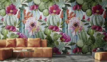 Tapet floral, living, dormitor Livrare rapidă