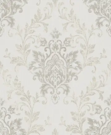 Tapet clasic model barok, gri, auriu, lucios, Villa Romana 31569 Retur ușor