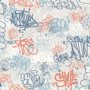 Ofertă exclusivă Tapet copii, cu grafiti, My kingdom, M51301