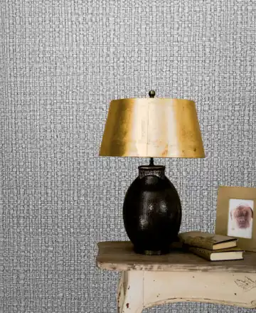 Popular Tapet decorativ, textura de sac, gri, argintiu, birou, baie, living, hol