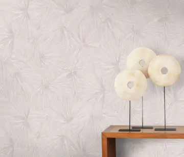 Calitate înaltă Tapet geometric 3D extralavabil,crem,bej