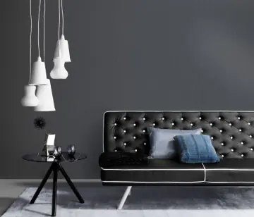 Livrare rapidă Tapet modern, model simplu, uni, negru, argintiu, living, birou, hol