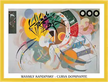 Vezi acum Poster Kandinsky "Curbe dominante" inramat
