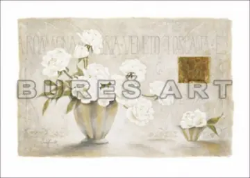 Vezi acum Poster decorativ Flori albe in vaze