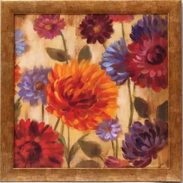 Reducere specială Tablou ‘‘Flori colorate III‘‘ inramat