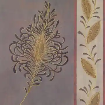 Poster decorativ cu foita aurie Opulent II Ultima șansă