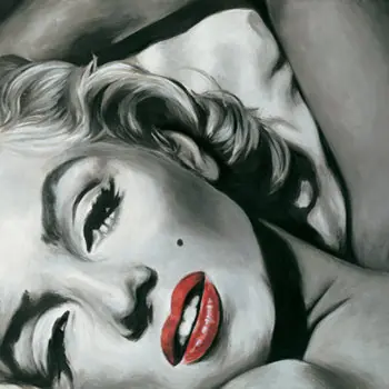 Poster decorativ portret Marilyn Ieftin