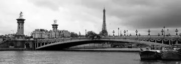 Chilipir Poster "Podul Alexandru si Turnul Eiffel"