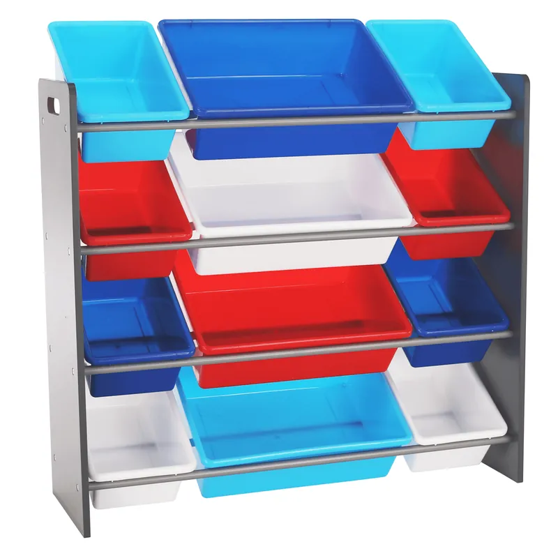 Ofertă specială Organizator de jucării, multicolor / gri, KIDO TYPE 1