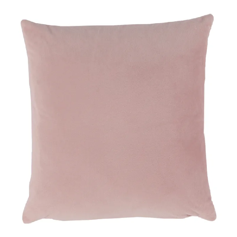 Pernă, material textil de catifea roz pudră, 45x45, ALITA TIPUL 2 Nu rata