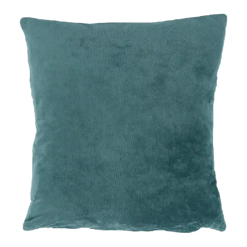Ieftin Pernă, material textil de catifea petrol, 60x60, OLAJA TIPUL 5
