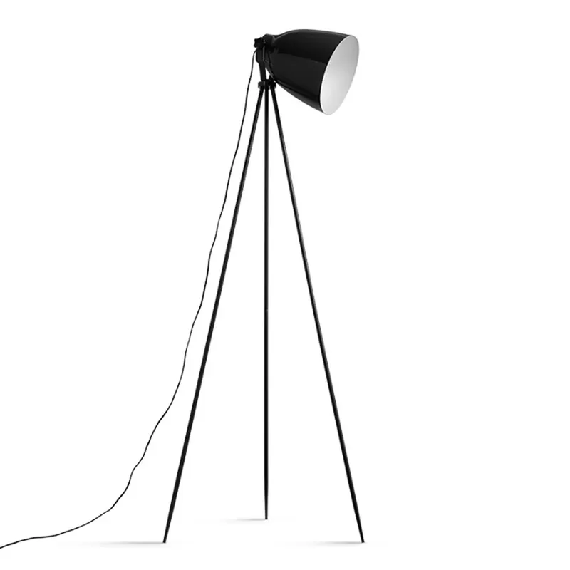 Promoție Lampă pe picior, metal negru, CINDA TYP 5 YF6249