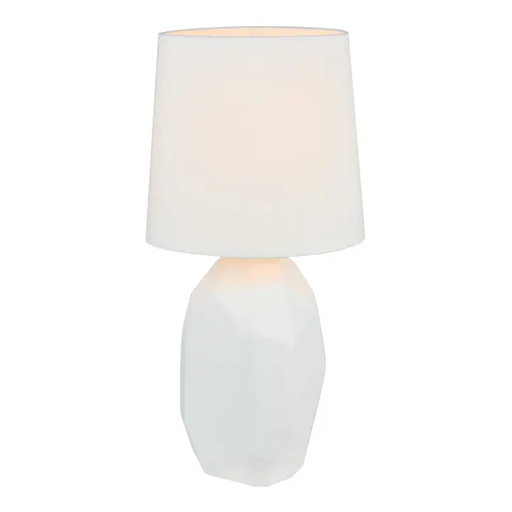 Lampă ceramică de masă, alb, QENNY TYP 1 AT15556 Reducere specială