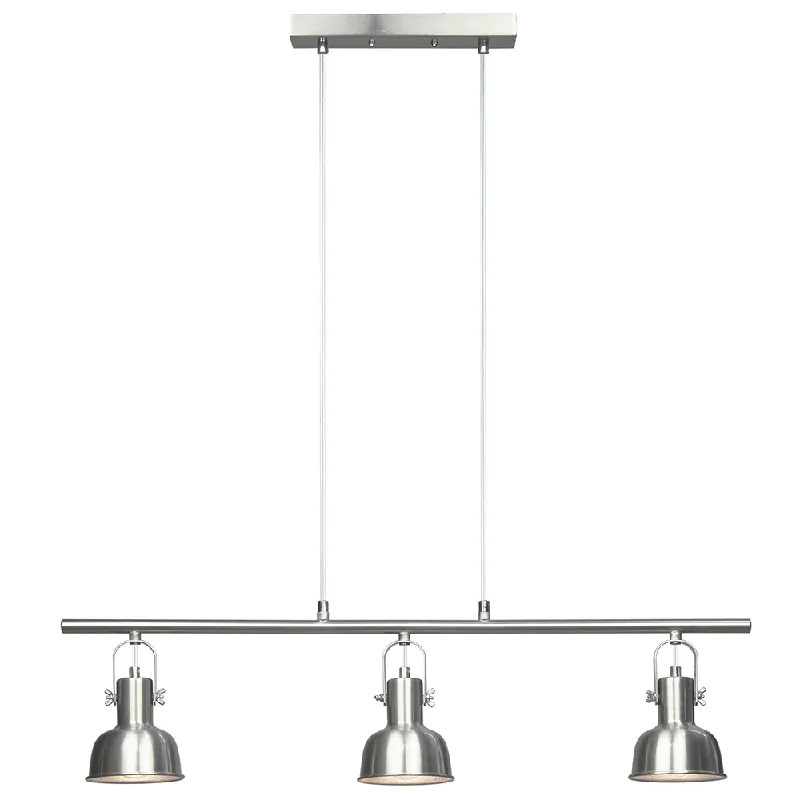 Preferatul clienților Lampă suspendată în stil retro, metal, nichel mat, AVIER TIP 4
