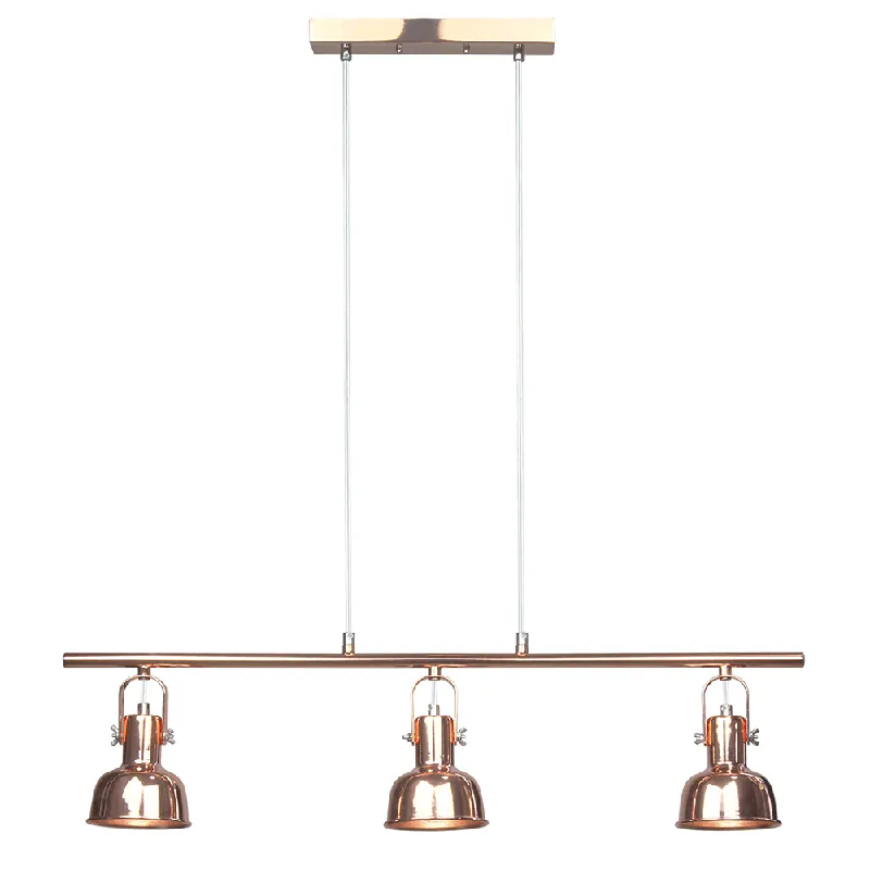 Noutate Lampă suspendată în stil retro, metal, roz auriu, AVIER TIP 4