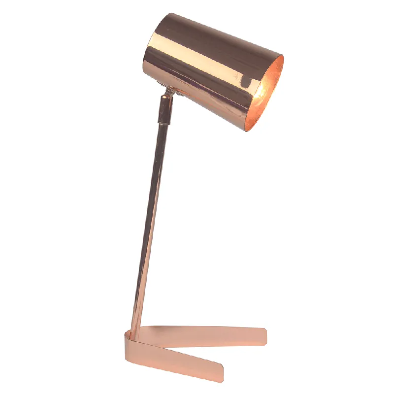 Ieftin Lampă de masă, metal / roz auriu, FABEL