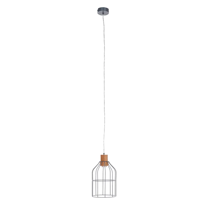 Reducere extra Lampă suspendată, gri / metal, ASTOK
