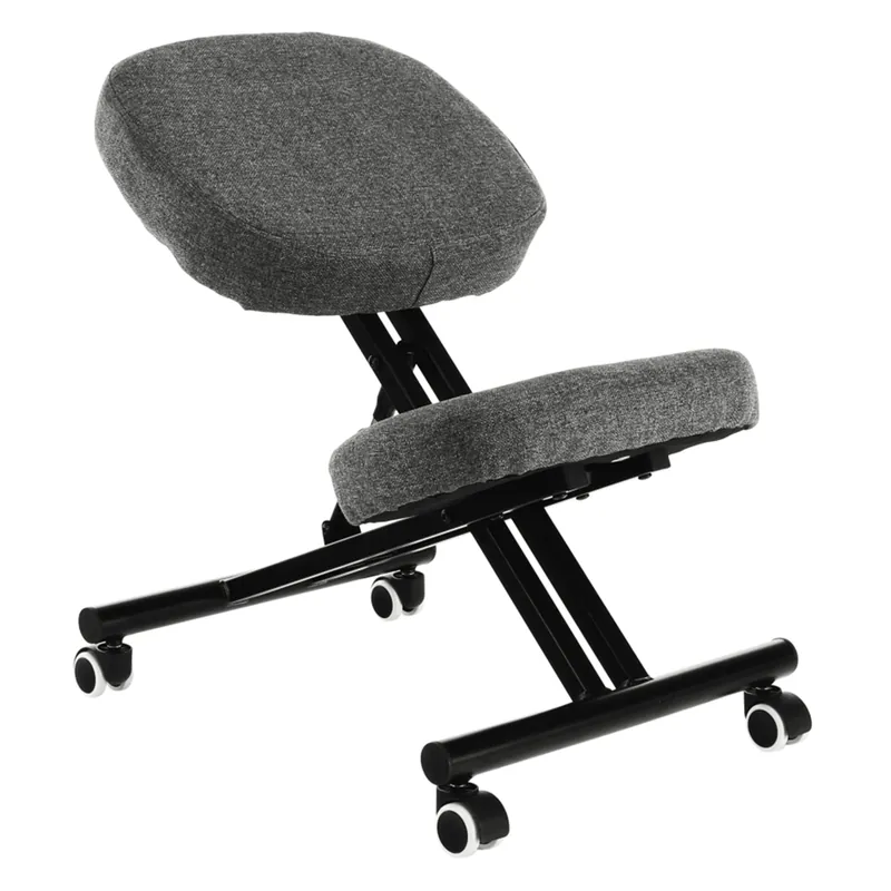 Scaun de îngenunchiere ergonomic, gri maro Taupe/negru, KILIAN Reducere extra