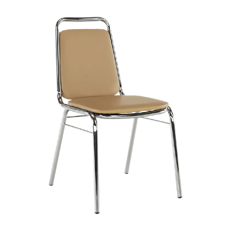 Ofertă exclusivă Scaun conferinţă, piele ecologică maro, ZEKI