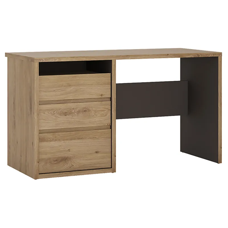 Birou PC, universal (S/ D), stejar shetland, SHELDON TIP 80 Plată securizată