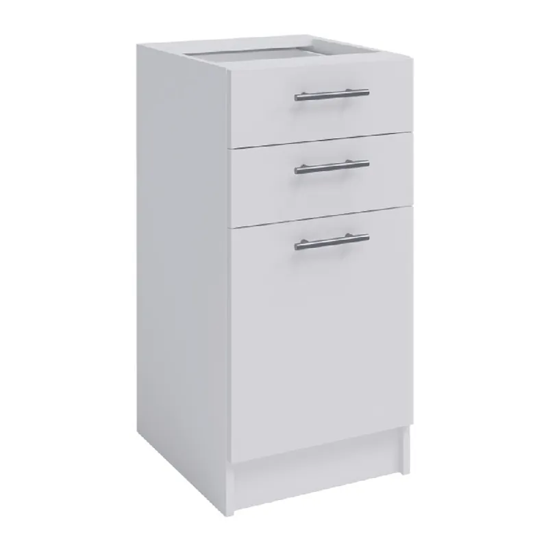 Reducere Dulap inferior combinat, alb, FABIANA S-40SZ2