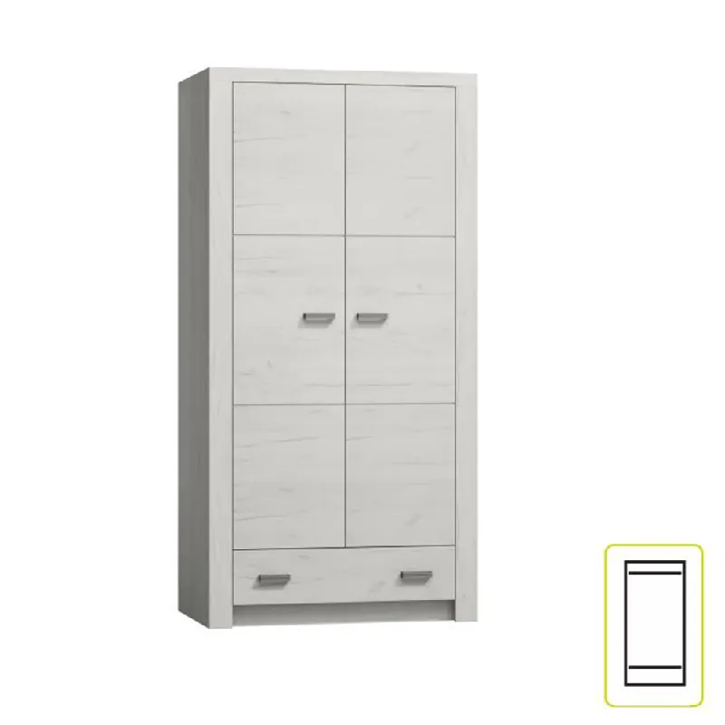 Dulap, frasin alb, INFINITY I-01 Lichidare de stoc