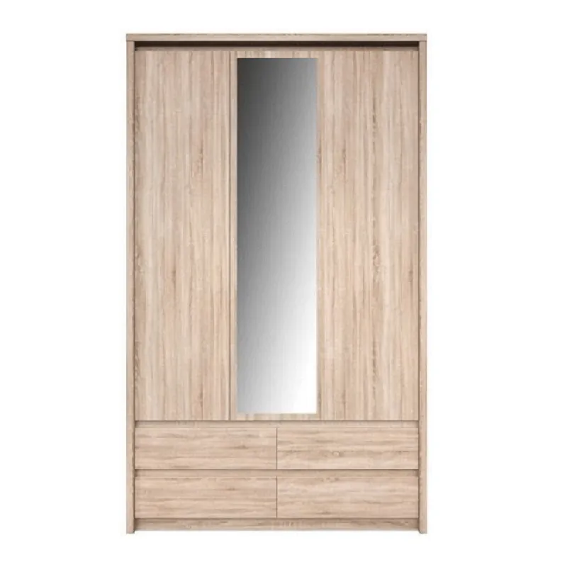 Ofertă de sezon Dulap cu oglindă 3D4S, stejar sonoma, NORTY TYP 1