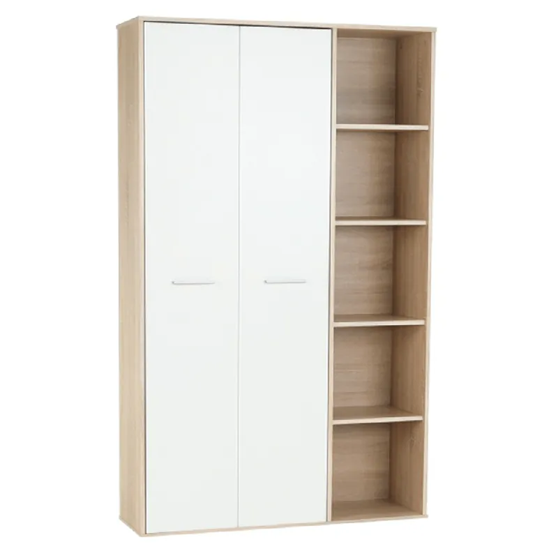 Dulap, stejar sonoma/alb, MAURUS NEW MA52 Discount