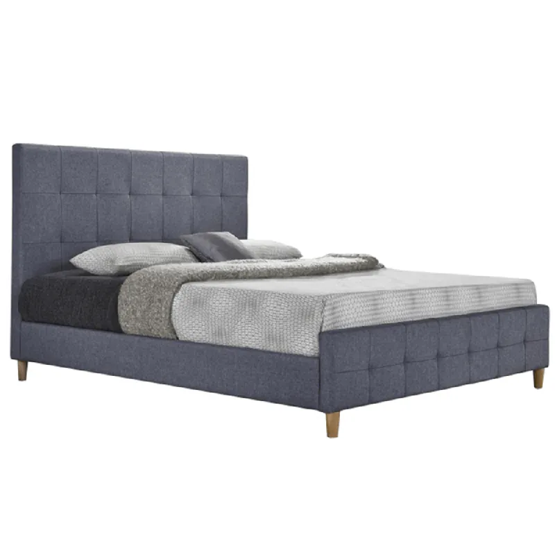 Disponibil imediat Pat dublu, gri, 160x200, BALDER NEW