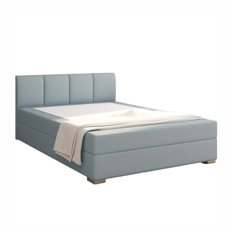 Pat boxspring 120x200, mentă, RIANA KOMFORT Disponibil imediat