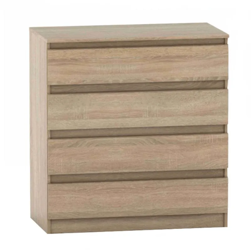 Comandă acum Comodă cu 4 sertare, stejar sonoma, HANY NEW 004