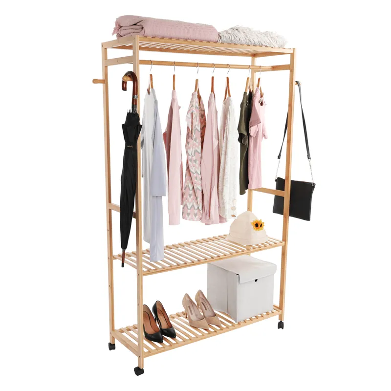 Organizator dulap, bambus natural, MELAR Ultima șansă