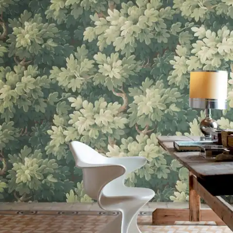 Preț promoțional Fototapet, Vintage Foliage, Green, Rebel Walls