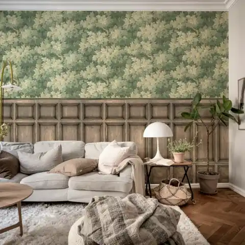 Bestseller Fototapet, Vintage Foliage, Panels, Rebel Walls