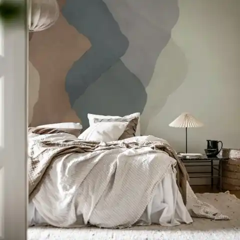 Reducere de preț Fototapet, Watercolor Vertical, Blue, Rebel Walls