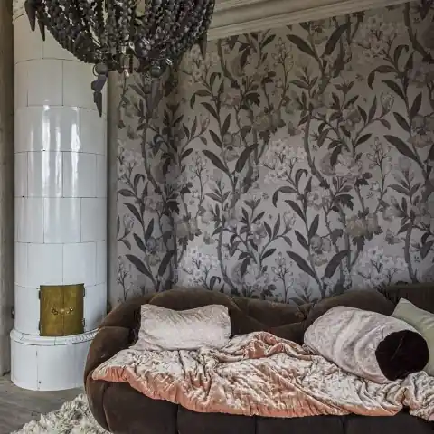 Ultima șansă Fototapet, Winding Bloom, Beige, Rebel Walls