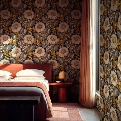Tapet Chinese Damask, Onyx, Coordonne, 5mp / rola Ofertă de sezon