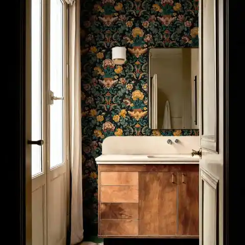 Tapet Aranjuez Damask, Onyx, Coordonne, 5mp / rola Preferatul clienților