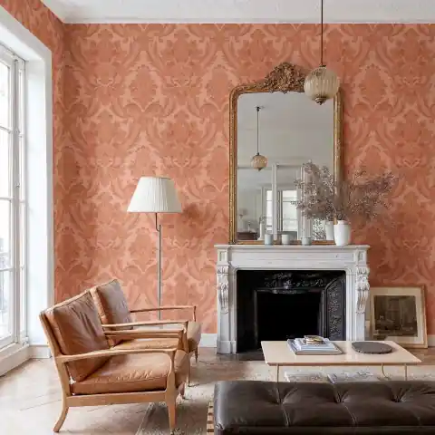 Tapet Venetian Damask, Peach, Coordonne, 5mp / rola Disponibil imediat