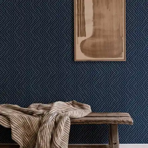 Tapet Interwoven, Ultramarine, Coordonne, 5mp / rola Ofertă de sezon