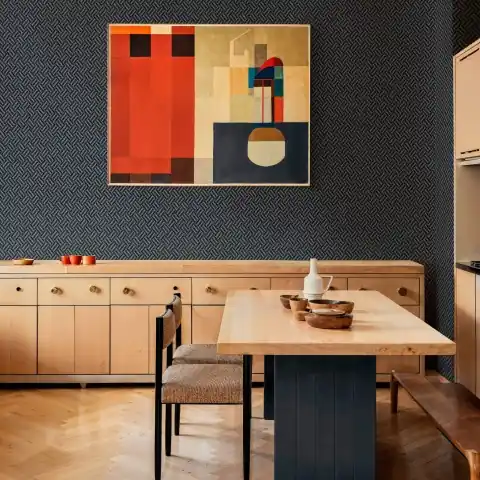 Tapet Crosshatch, Ultramarine, Coordonne, 5mp / rola Livrare rapidă
