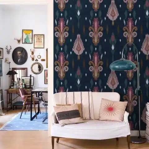 Vezi acum Tapet Sumba, Navy, Coordonne 5mp / rola