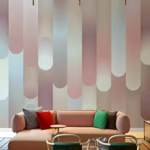 Fototapet Tres Tintas & Rebel Walls, Round Mural Reducere