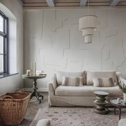 Fototapet, Abstract Wood, White, Rebel Walls Reducere extra
