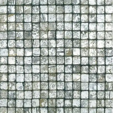 Mai ieftin Panou decorativ 3D, Coconut, Tongkonan White Wash, 6 placi 42x42cm, 1.05 mp