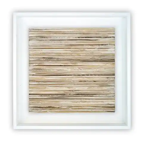 Retur gratuit Panou decorativ lemn, Tec, My Nipa Hut White