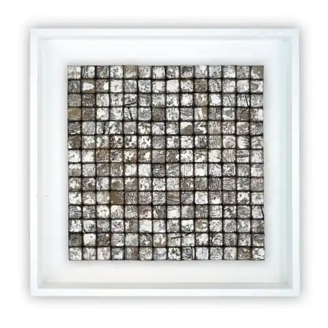 Popular Panou decorativ lemn, Tec, My Tongkonan White