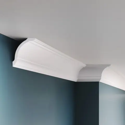 Cornisa polimer rigid, Allegria, K5 - 6.5x7.6x200 cm Ofertă exclusivă