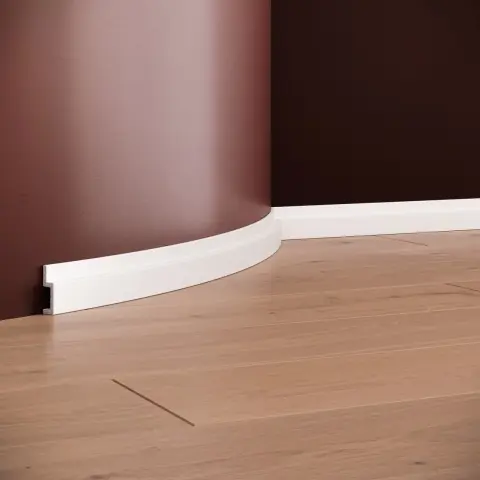 Disponibil imediat Plinta poliuretan flexibil, Manavi, B23F-3.8x1.2x200cm